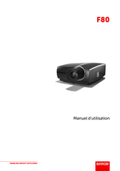 Barco F80 Manuel D'utilisation