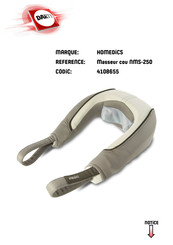 HoMedics NMS-250-GB Manuel D'instructions