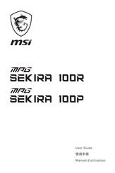 MSI MPG VELOX 100P AIRFLOW Manuel D'utilisation