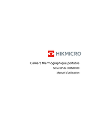 Hikmicro SP Serie Manuel D'utilisation