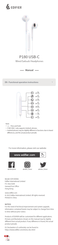 EDIFIER P180 USB-C Manuel D'instructions