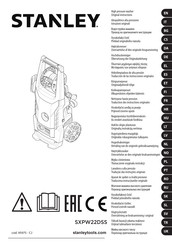 Stanley SXPW22DSS Traduction Des Instructions Originales