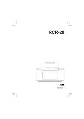 Sangean RCR-28 Mode D'emploi