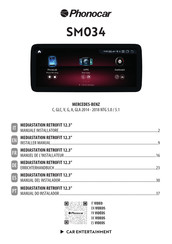 Phonocar SM034 Manuel De L'utilisateur