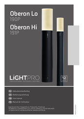 LightPro Oberon Hi 191P Manuel De L'utilisateur