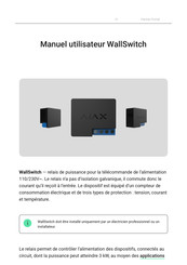 AJAX WallSwitch Manuel Utilisateur