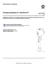 Graco SaniForce 25M912 Instructions Et Pièces