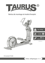 Taurus TF-X99 Notice De Montage Et Mode D'emploi