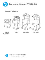 HP Color LaserJet Enterprise MFP Flow M681f Guide De L'utilisateur