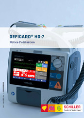 Schiller DEFIGARD HD-7 Notice D'utilisation