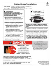 Kingsman ZCVRB47LPE Instructions D'installation