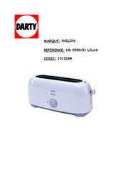 Philips HD2532 Mode D'emploi