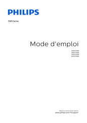 Philips 43PUS7009 Mode D'emploi