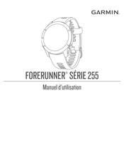 Garmin FORERUNNER 255 Serie Manuel D'utilisation