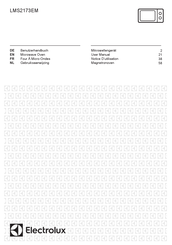 Electrolux LMS2173EM Notice D'utilisation