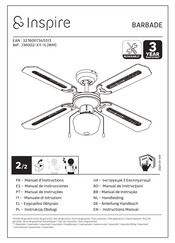 Inspire BARBADE J36002-XY-1L Manuel D'instructions