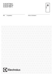 Electrolux EUE2977MAX Notice D'utilisation
