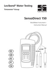 Tintometer Lovibond SensoDirect 150 Manuel D'instructions