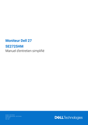 Dell 27 Manuel D'entretien