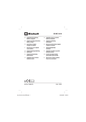 EINHELL 10.022.75 Instructions D'origine