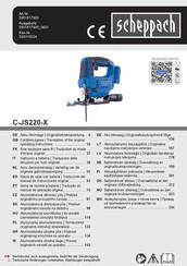 Scheppach C-JS220-X Mode D'emploi
