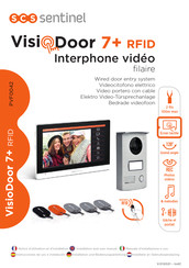 SCS Sentinel VisioDoor 7+ RFID Notice D'utilisation Et D'installation