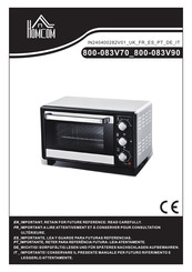 HOMCOM 800-083V90 Manuel D'utilisation