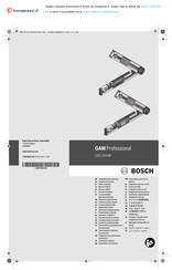 Bosch GAM Professional 220 Notice Originale