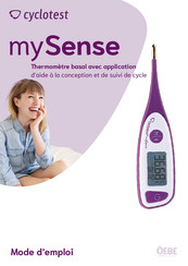 uebe cyclotest mySense Mode D'emploi