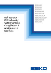 Beko RBI6301 Manuel D'utilisation