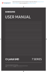 Samsung UE75TU7175 Manuel De L'utilisateur