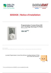 DELTA DORE RADIO DRIVER 610 Notice D'installation