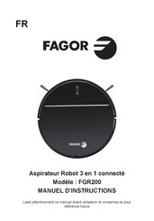 Fagor FGR200 Manuel D'instructions