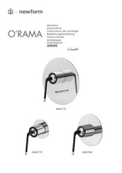 newform O'RAMA 68471E Instructions De Montage
