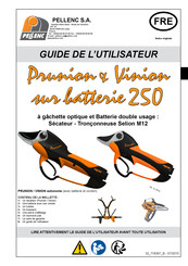 pellenc PRUNION Guide De L'utilisateur