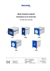 deconta smart dec S 200 Mode D'emploi