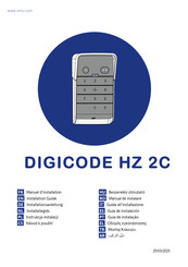 Simu DIGICODE HZ 2C Manuel D'installation