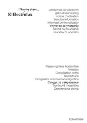 Electrolux ECN40108W Notice D'utilisation