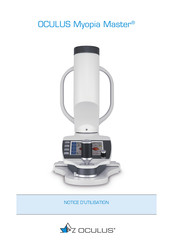 OCULUS Myopia Master Notice D'utilisation