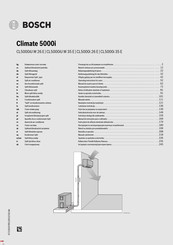 Bosch CL5000iU W 26 E Notice D'utilisation