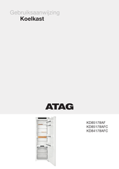 Atag KD84178AFC Mode D'emploi