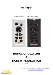 NKE Pad Display Notice Utilisateur