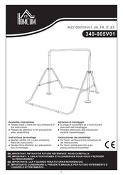 HOMCOM 340-005V01 Mode D'emploi