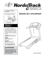 NordicTrack C 220i Manuel De L'utilisateur