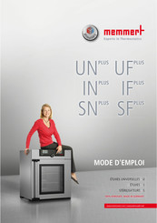 Memmert IF PLUS Mode D'emploi