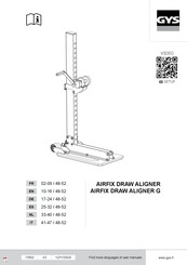 GYS AIRFIX DRAW ALIGNER G Manuel D'utilisation