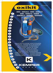 Kemper oxikit 555KM Notice D'utilisation