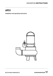 Grundfos AP51 Instructions D'installation Et D'utilisation