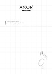 Hansgrohe AXOR Uno 38120001 Instructions De Montage / Mode D'emploi / Garantie