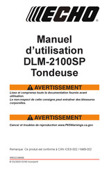 Echo DLM-2100SP Manuel D'utilisation